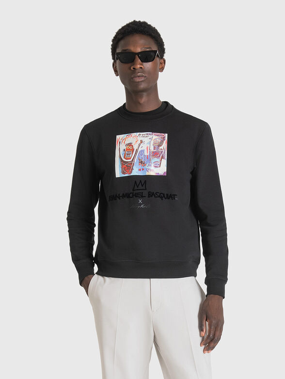 Cotton blend sweatshirt  - 1