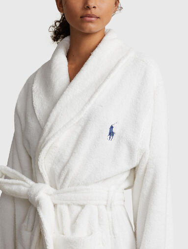 POLO BEAR cotton robe - 4
