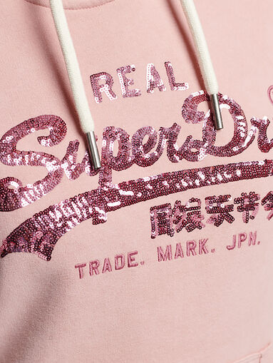 VINTAGE LOGO hooded sweatshirt - 4