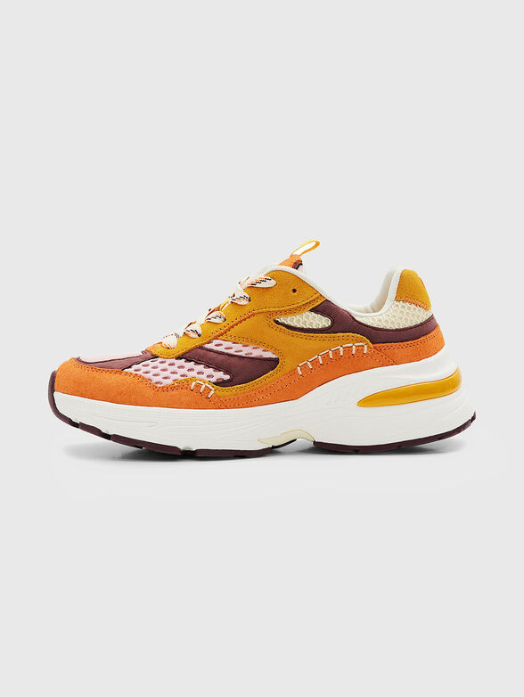 Leather sneakers - 1