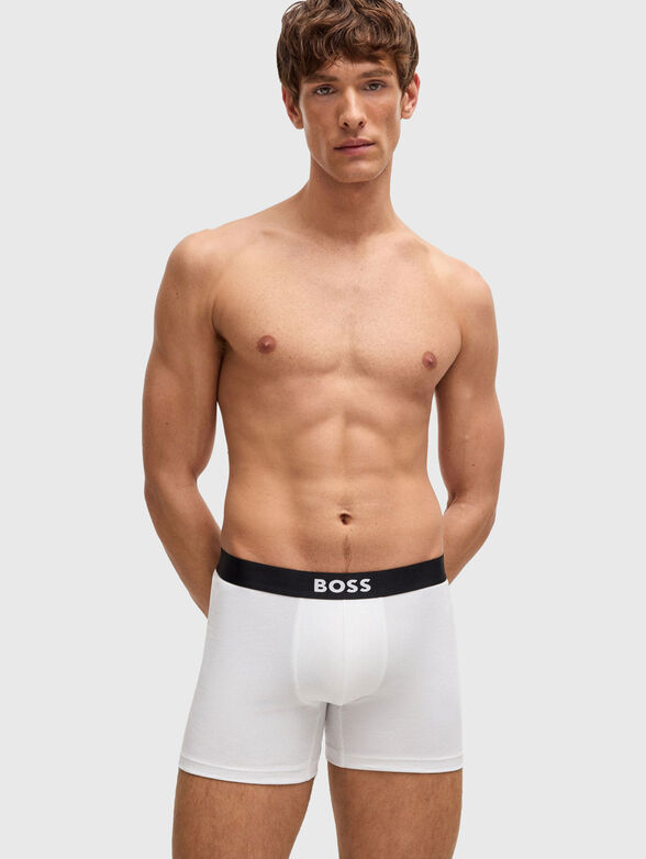Set of three pairs of boxers with logo detail - 6