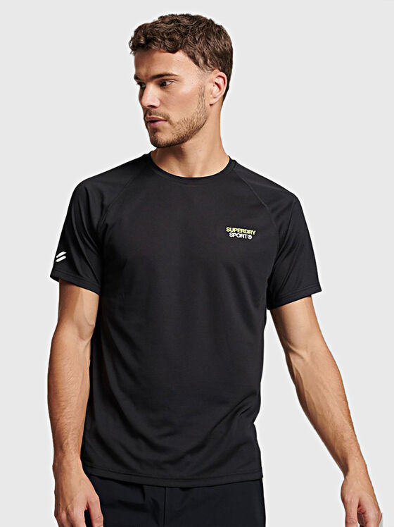 Tricou negru TRAIN ACTIVE - 1