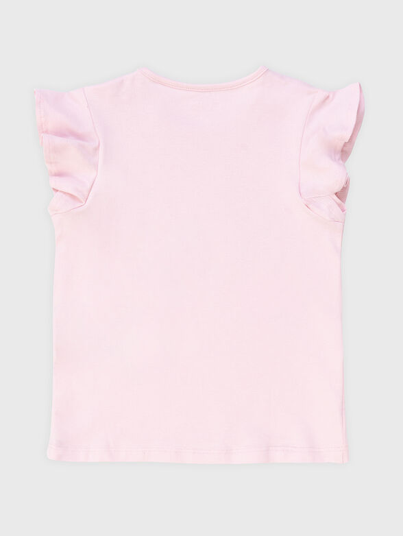 Cotton T-shirt with print - 2