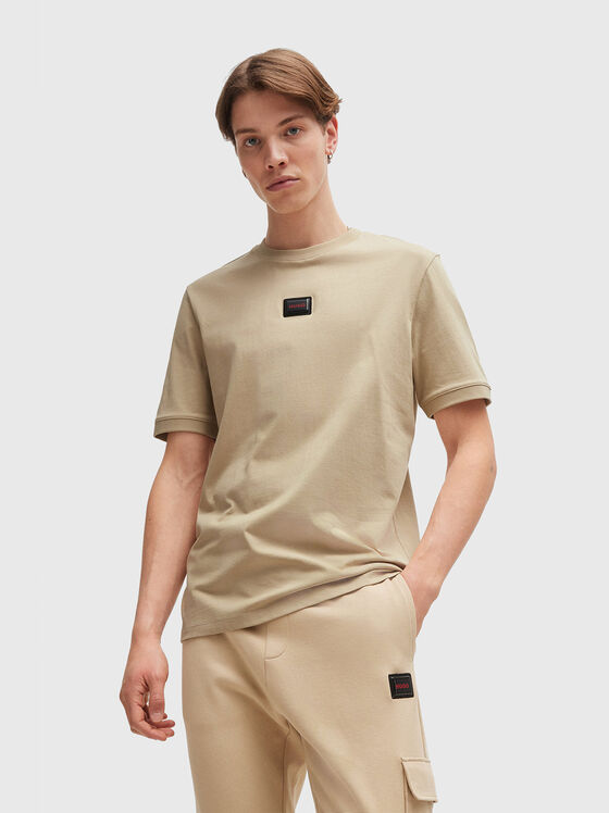 Tricou DIRAGOLINO cu accent logo - 1