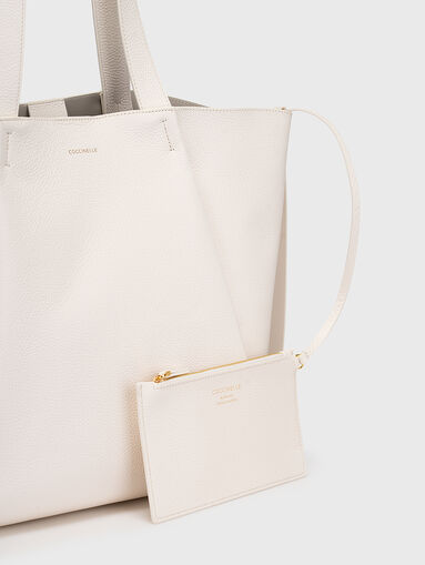 Leather bag with small purse - 3
