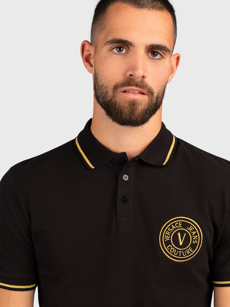 Logo-detail Polo shirt  - 3