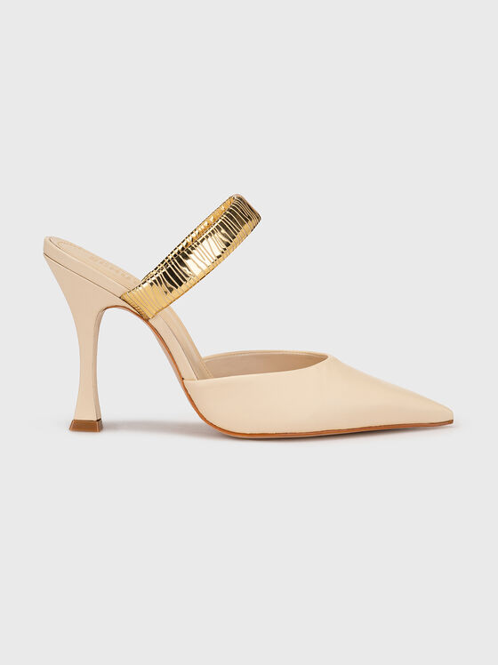 Pointed heeled sandals - 1