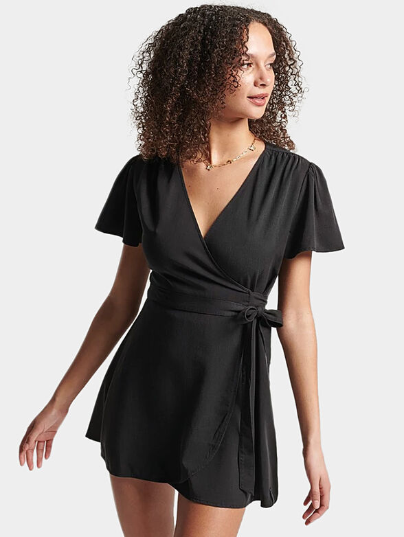Black mini dress - 1