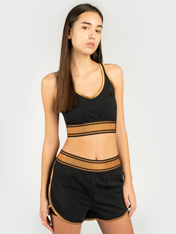 NEREA Top in black - 1