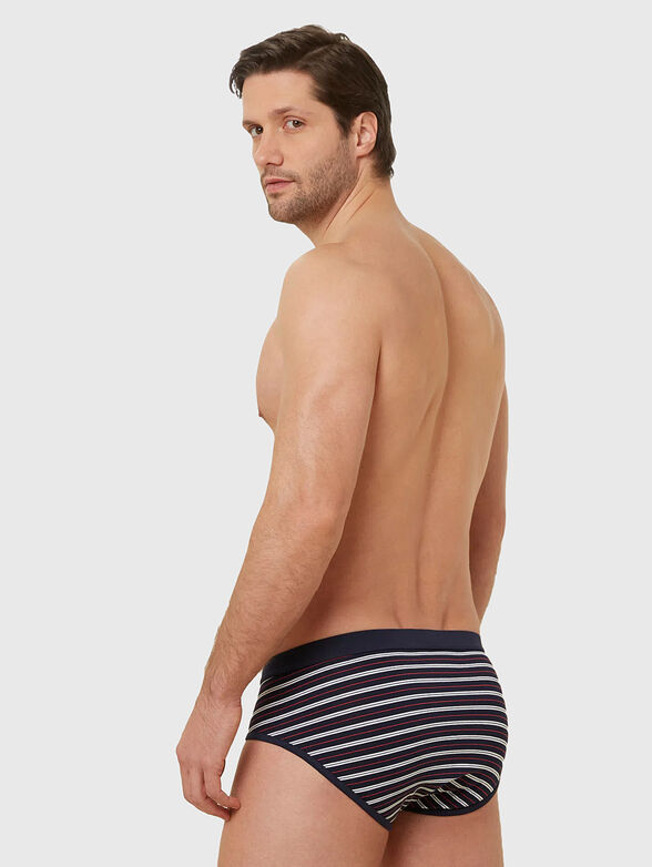 RIVIERA CLUB briefs with striped print - 2
