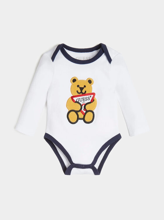 White body with contrasting print - 1