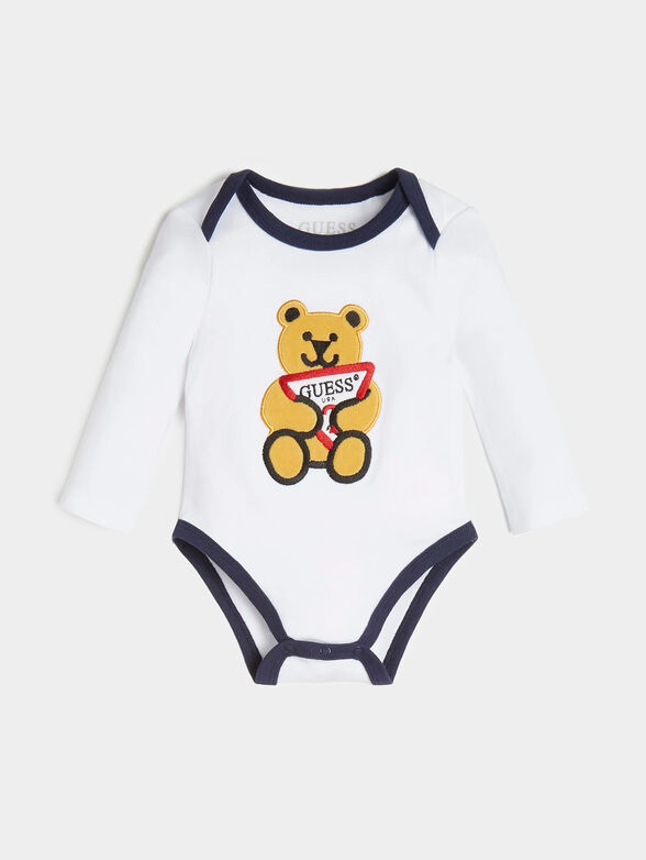 White body with contrasting print - 1