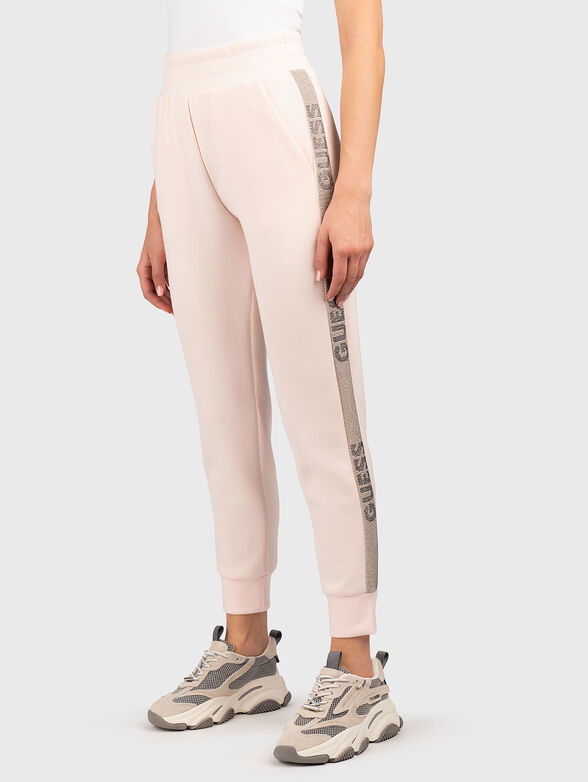 VICTOIRE SCUBA sweatpants in beige - 1