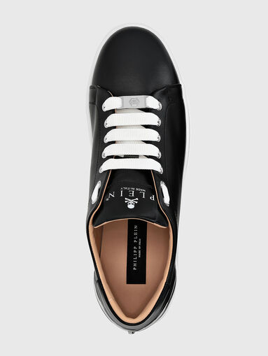 Leather shoes with contrasting sole - 5
