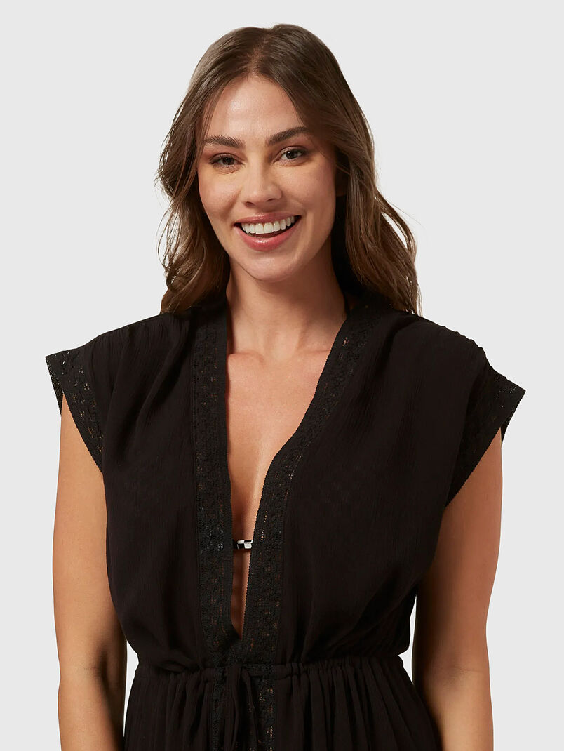 SUMMER GLAM black maxi dress - 3