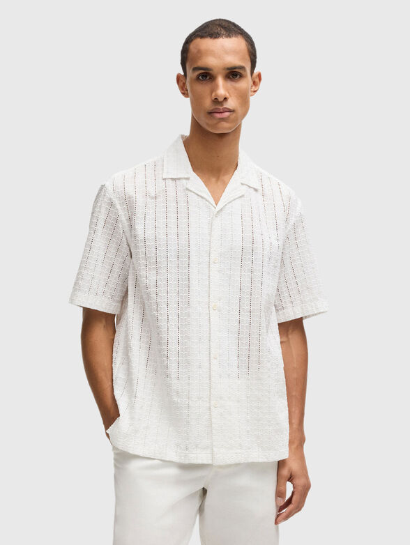 C-LARS short sleeved cotton shirt - 1