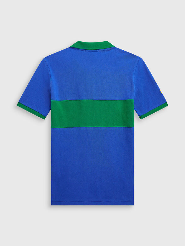 Cotton Polo-shirt with contrasting details - 2