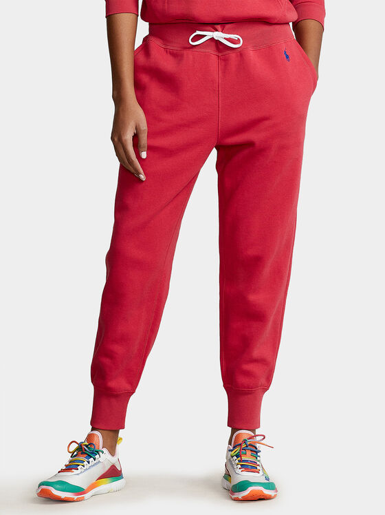 Pantaloni sport cu șnur - 1