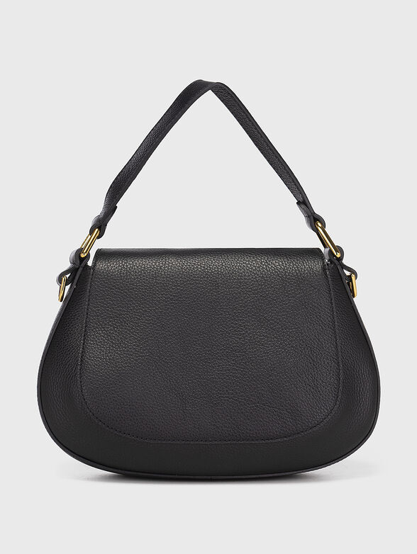 Black leather hobo bag - 3