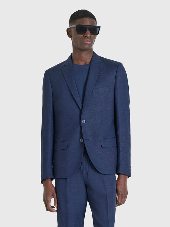 Jacket of linen blend  - 1