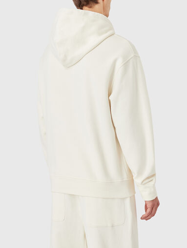 Hooded cashmere blend sweatshirt - 3
