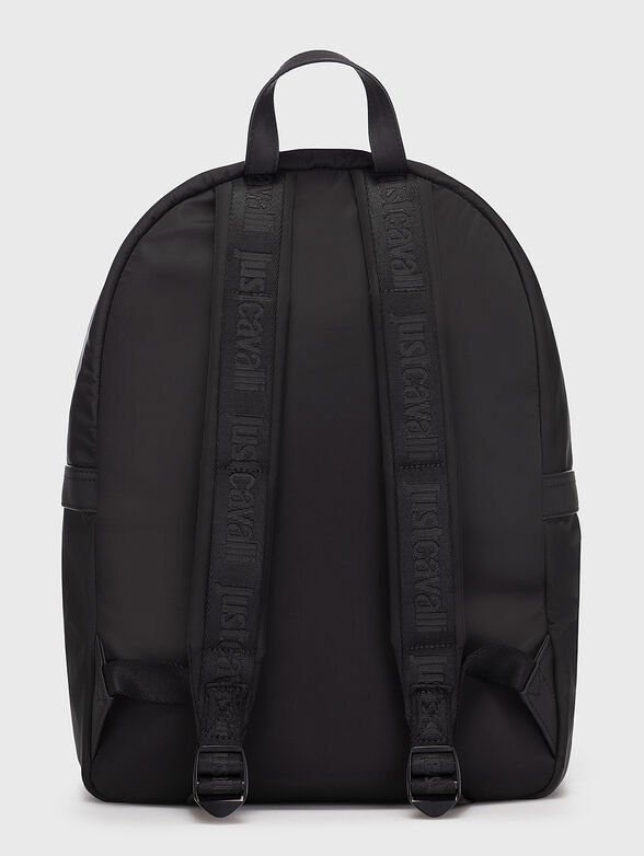 Backpack with contrasting logo accent - 2