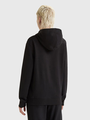 Unisex sweatshirt with hood and zip - 3