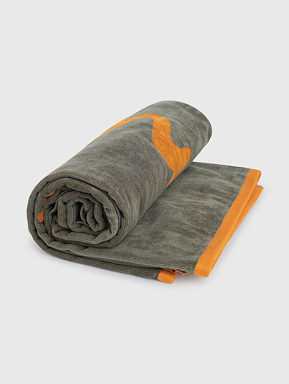 TOWEY beach towel with logo lettering - 2