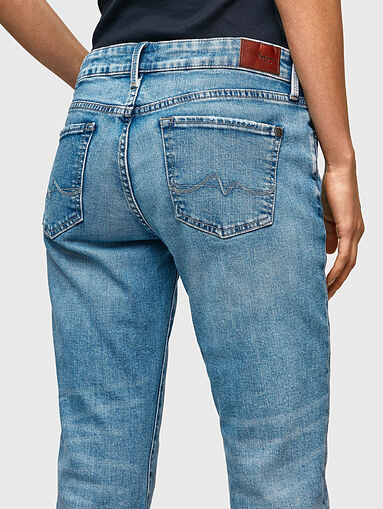 JOLIE blue jeans with chopped effect - 3