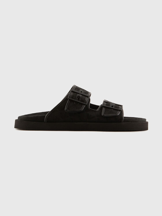 Black slippers - 1