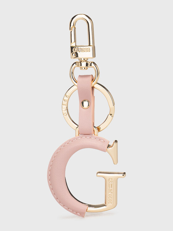 GEVA black keychain with accent logo - 1