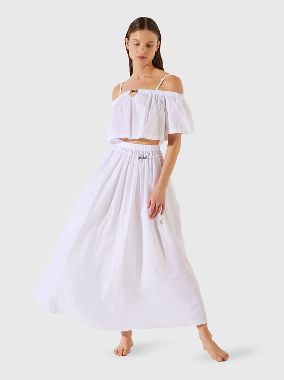 Rochie de plajă din bumbac - 1