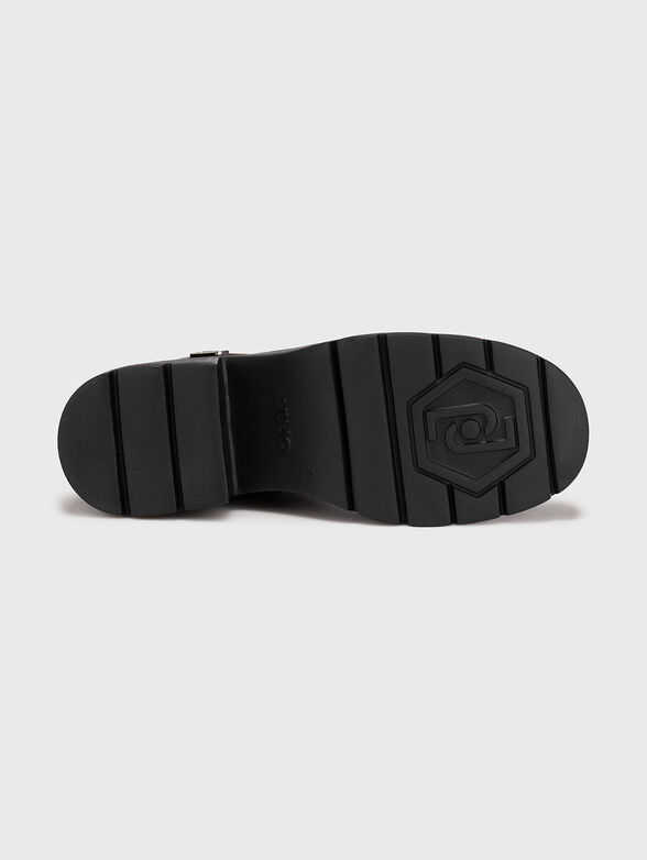 CARRIE 04 ankle boots with logo print - 5