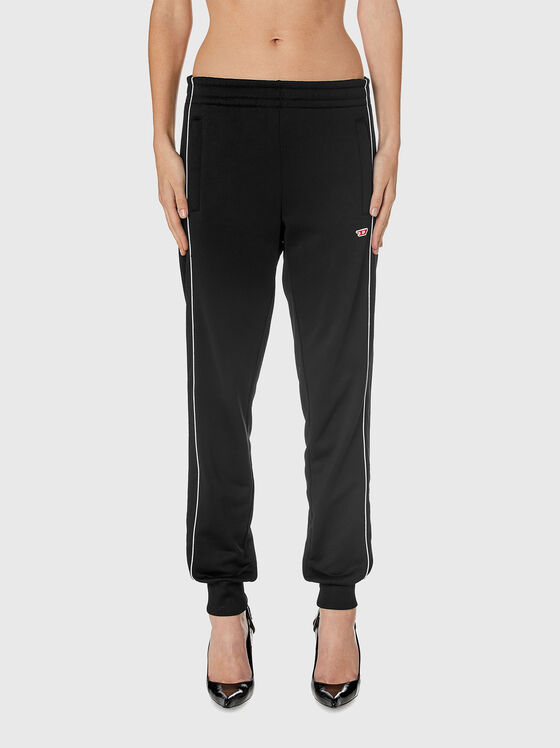 Pantaloni P-JAM-PIPING-D cu detalii contrastante - 1
