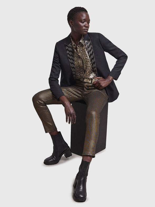 Jacket with accent lapels   - 2
