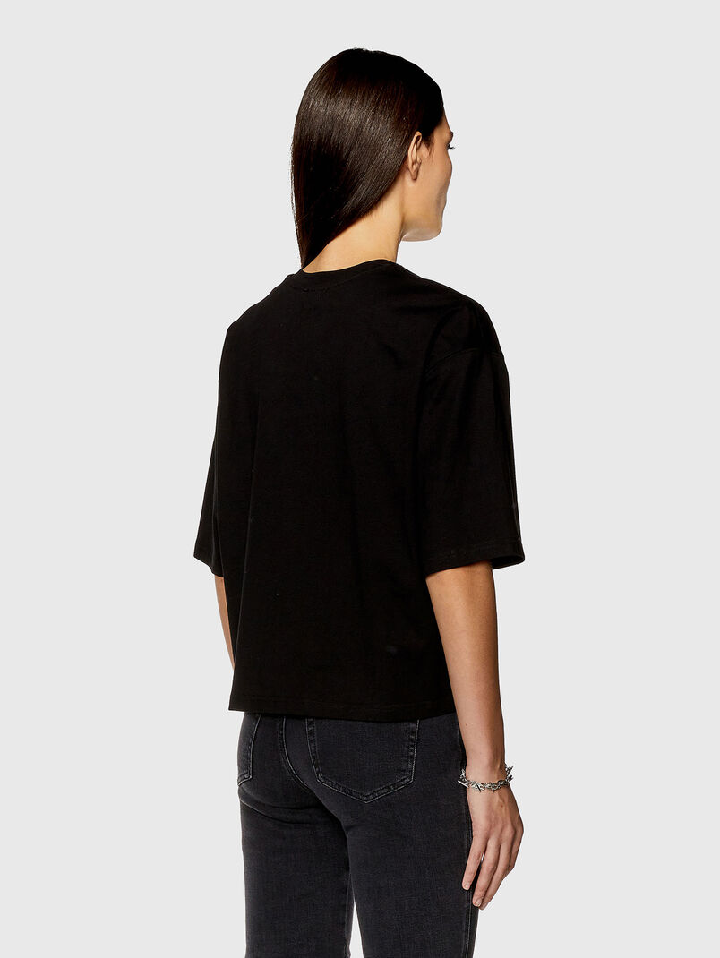 T-BUXT-CROP-OD T-shirt with contrast logo - 3