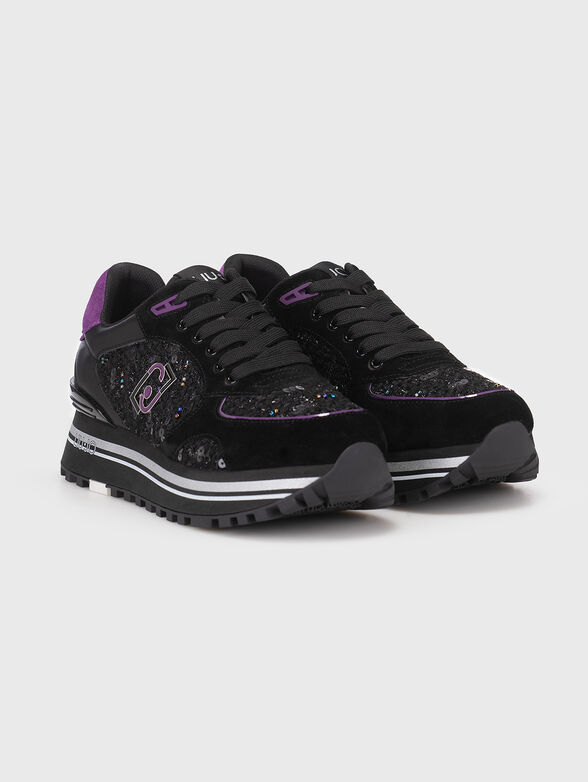 Sneakers with purple details - 2