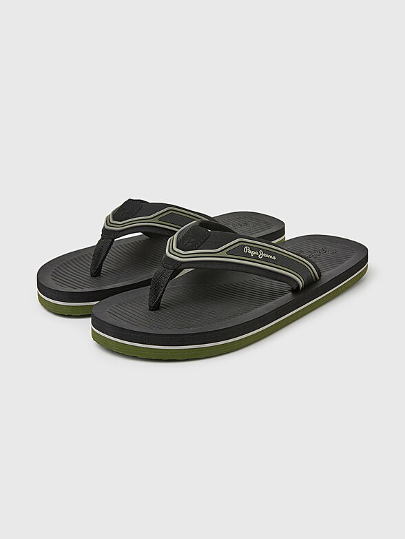 SOUTH BEACH 2.0 black beach shoes  - 2