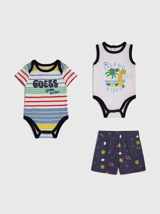 Blue three-piece set - 1