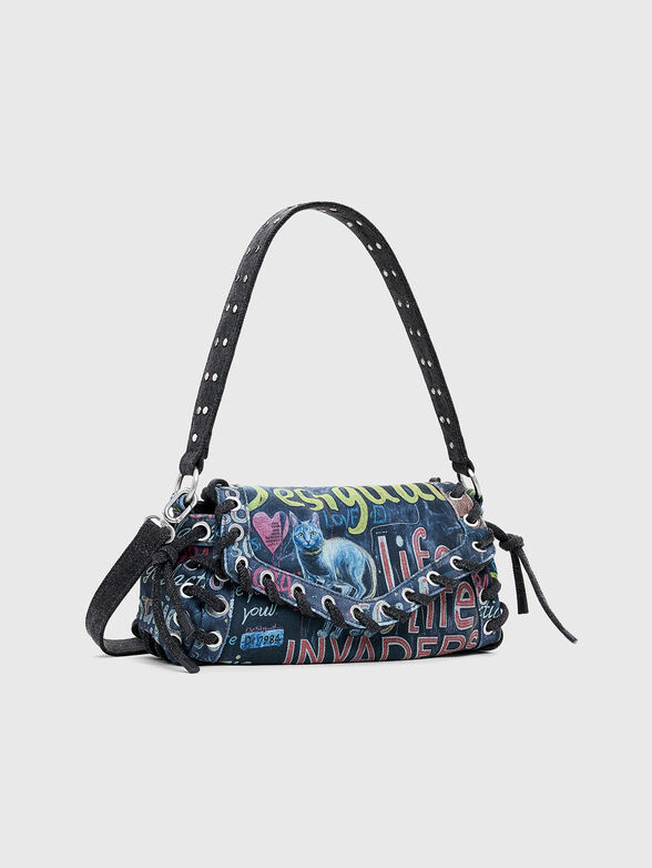 Small denim bag with logo - 4