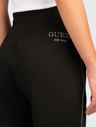 Sports pants with logo detail - 3