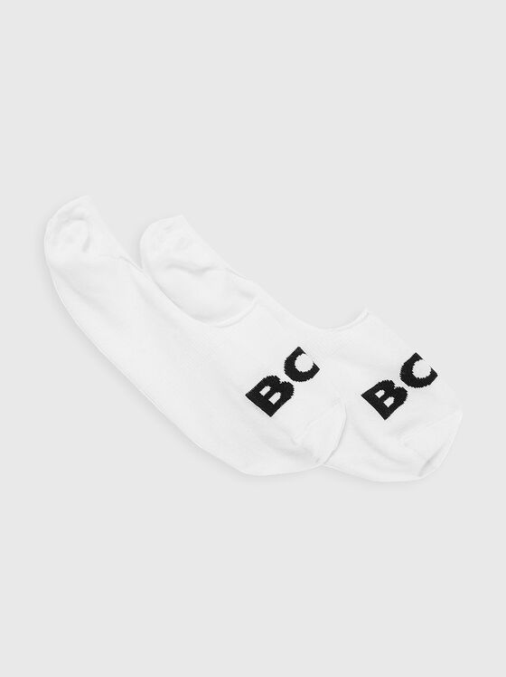 Black socks with logo - 1