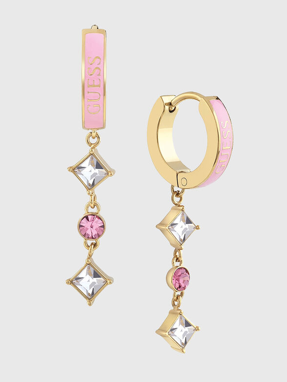 PERFECT LIAISON earrings in pink - 1