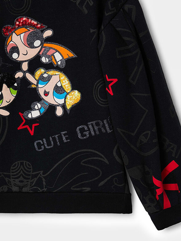 Powerpuff Girls print sweatshirt - 5