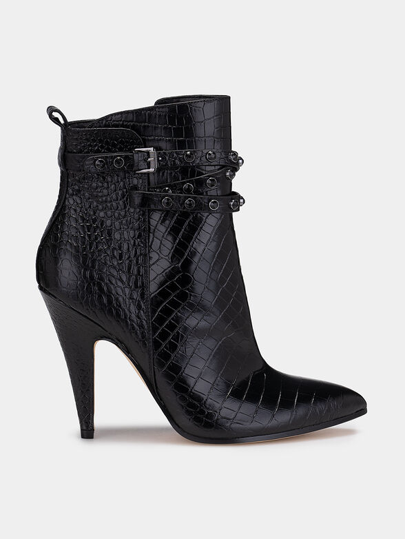 JESSIA Boots with crocodile texture - 1