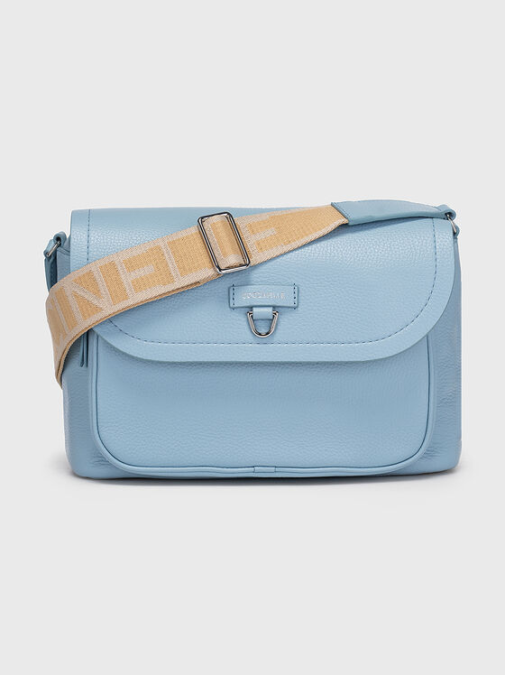 Black crossbody bag with metal detail - 1