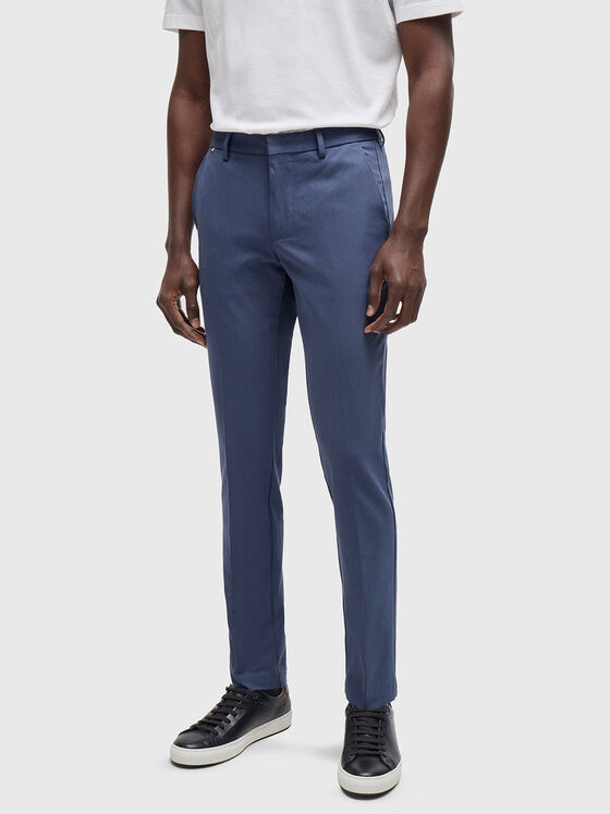 Pantaloni KAITO albastru închis - 1