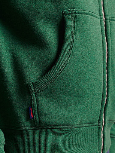 VINTAGE LOGO sweatshirt with hood and zip - 3