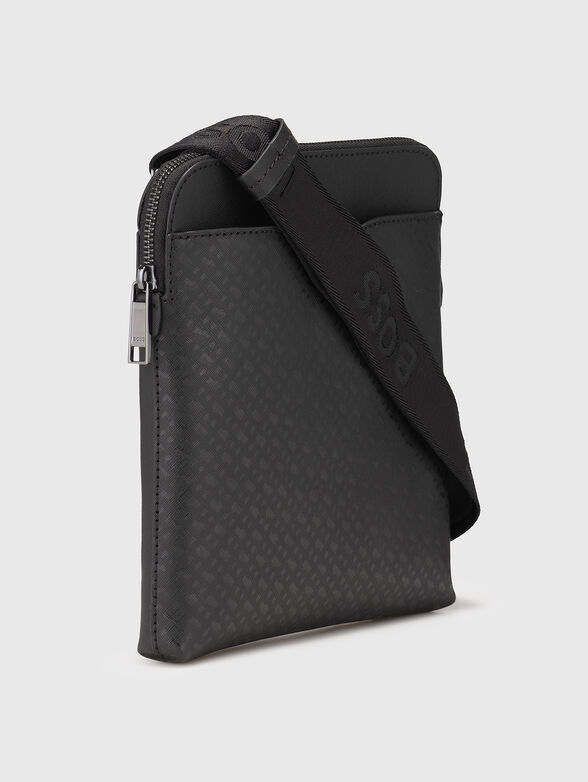 Crossbody bag with monogram logo - 4