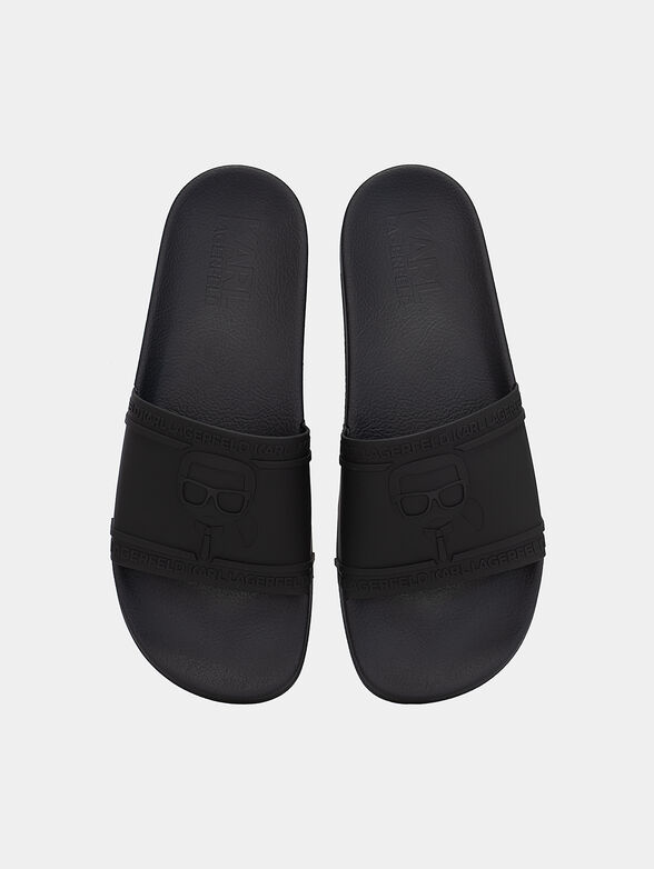 KONDO beach slippers with embossed logo - 6